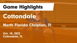 Cottondale  vs North Florida Christian, Fl Game Highlights - Oct. 10, 2022