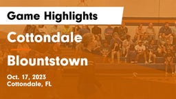 Cottondale  vs Blountstown  Game Highlights - Oct. 17, 2023