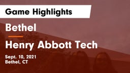 Bethel  vs Henry Abbott Tech  Game Highlights - Sept. 10, 2021