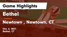 Bethel  vs Newtown , Newtown, CT Game Highlights - Oct. 6, 2021