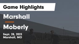 Marshall  vs Moberly  Game Highlights - Sept. 28, 2023
