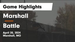 Marshall  vs Battle  Game Highlights - April 20, 2024
