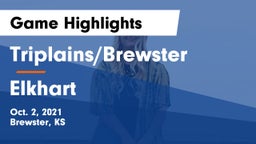 Triplains/Brewster  vs Elkhart  Game Highlights - Oct. 2, 2021