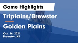 Triplains/Brewster  vs Golden Plains  Game Highlights - Oct. 16, 2021