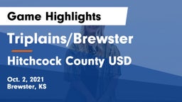 Triplains/Brewster  vs Hitchcock County USD  Game Highlights - Oct. 2, 2021
