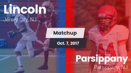 Matchup: Lincoln  vs. Parsippany  2017
