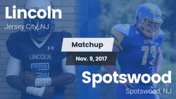 Matchup: Lincoln  vs. Spotswood  2017