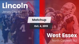 Matchup: Lincoln  vs. West Essex  2019