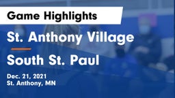 St. Anthony Village  vs South St. Paul  Game Highlights - Dec. 21, 2021