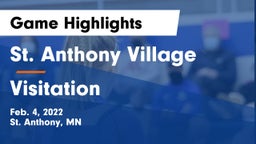 St. Anthony Village  vs Visitation Game Highlights - Feb. 4, 2022
