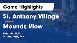 St. Anthony Village  vs Mounds View  Game Highlights - Feb. 18, 2023