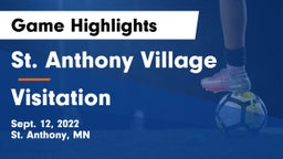 St. Anthony Village  vs Visitation  Game Highlights - Sept. 12, 2022