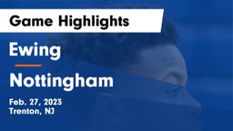 Ewing  vs Nottingham  Game Highlights - Feb. 27, 2023