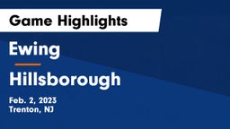 Ewing  vs Hillsborough  Game Highlights - Feb. 2, 2023