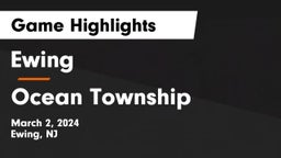 Ewing  vs Ocean Township  Game Highlights - March 2, 2024