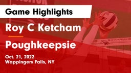 Roy C Ketcham vs Poughkeepsie  Game Highlights - Oct. 21, 2022