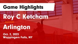 Roy C Ketcham vs Arlington  Game Highlights - Oct. 2, 2023