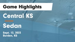 Central  KS vs Sedan  Game Highlights - Sept. 12, 2023