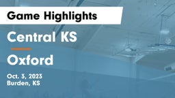 Central  KS vs Oxford Game Highlights - Oct. 3, 2023