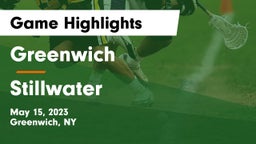 Greenwich  vs Stillwater  Game Highlights - May 15, 2023