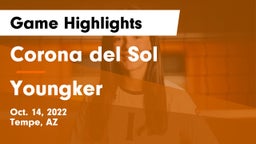 Corona del Sol  vs Youngker  Game Highlights - Oct. 14, 2022