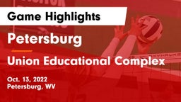 Petersburg  vs Union Educational Complex Game Highlights - Oct. 13, 2022