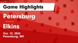 Petersburg  vs Elkins  Game Highlights - Oct. 19, 2023