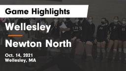 Wellesley  vs Newton North  Game Highlights - Oct. 14, 2021
