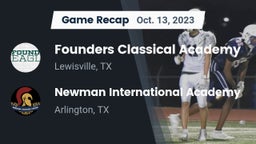 Recap: Founders Classical Academy  vs. Newman International Academy  2023