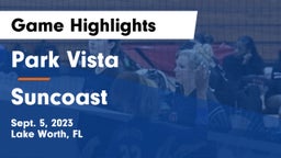Park Vista  vs Suncoast  Game Highlights - Sept. 5, 2023