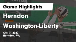 Herndon  vs Washington-Liberty  Game Highlights - Oct. 3, 2022