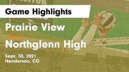 Prairie View  vs Northglenn High Game Highlights - Sept. 30, 2021