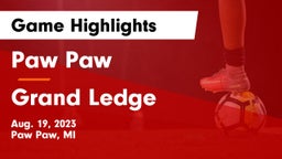 Paw Paw  vs Grand Ledge Game Highlights - Aug. 19, 2023