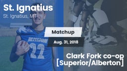 Matchup: St. Ignatius HS vs. Clark Fork co-op [Superior/Alberton] 2018