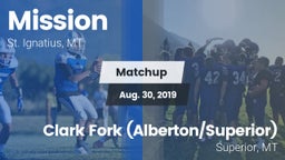 Matchup: St. Ignatius HS vs. Clark Fork (Alberton/Superior)  2019
