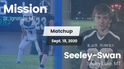 Matchup: St. Ignatius HS vs. Seeley-Swan  2020