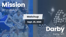 Matchup: St. Ignatius HS vs. Darby  2020