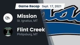 Recap: Mission  vs. Flint Creek  2021