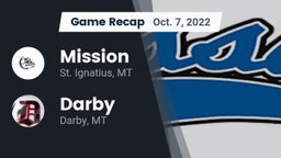 Recap: Mission  vs. Darby  2022