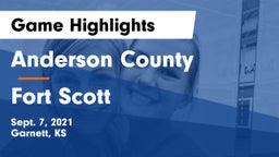 Anderson County  vs Fort Scott  Game Highlights - Sept. 7, 2021