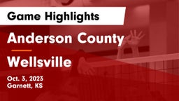 Anderson County  vs Wellsville  Game Highlights - Oct. 3, 2023