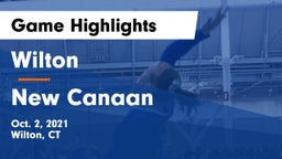 Wilton  vs New Canaan  Game Highlights - Oct. 2, 2021