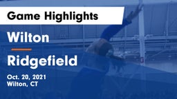Wilton  vs Ridgefield  Game Highlights - Oct. 20, 2021