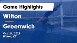 Wilton  vs Greenwich  Game Highlights - Oct. 24, 2022