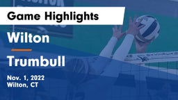 Wilton  vs Trumbull  Game Highlights - Nov. 1, 2022