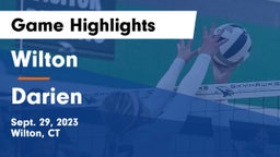 Wilton  vs Darien  Game Highlights - Sept. 29, 2023