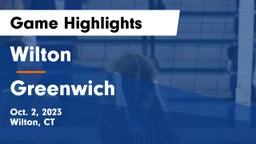 Wilton  vs Greenwich  Game Highlights - Oct. 2, 2023