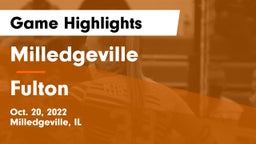 Milledgeville  vs Fulton  Game Highlights - Oct. 20, 2022
