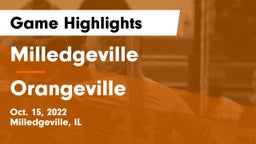 Milledgeville  vs Orangeville Game Highlights - Oct. 15, 2022