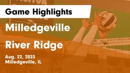 Milledgeville  vs River Ridge  Game Highlights - Aug. 22, 2023